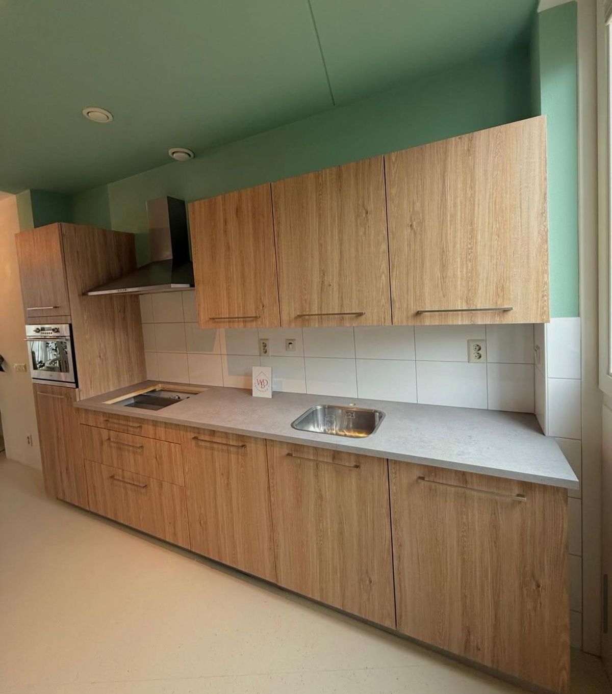 Eiken houtlook keuken